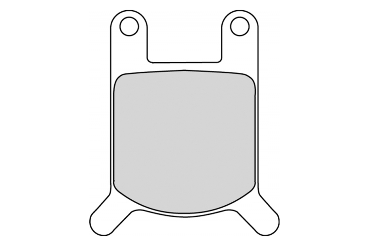FDB213P BRAKE PADS ORGANIC
