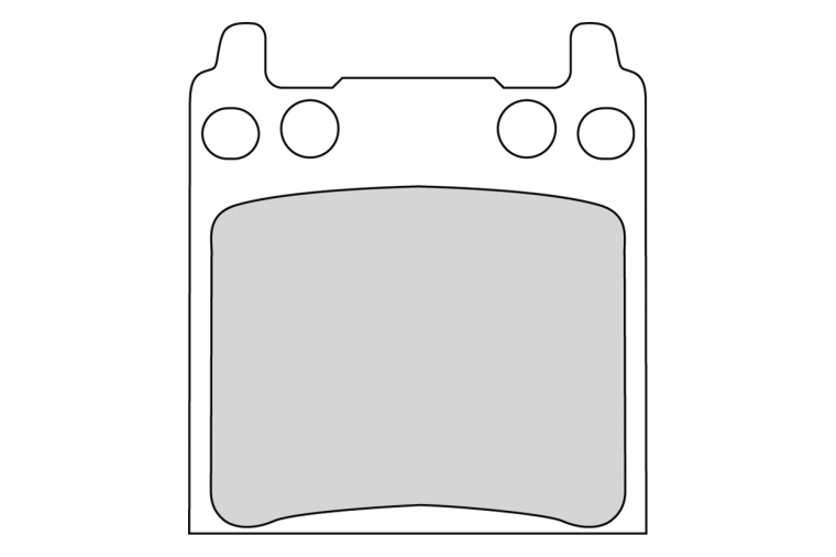 FDB134P BRAKE PADS ORGANIC