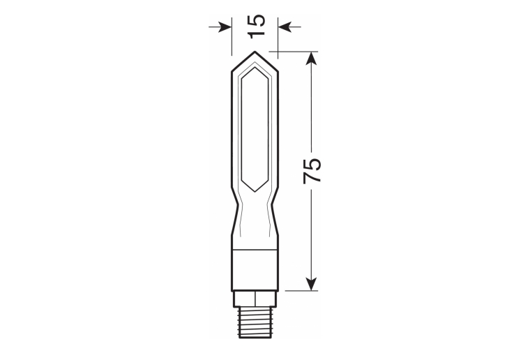 PIERCER SQ LED CORNER LIGHTS 12V LED