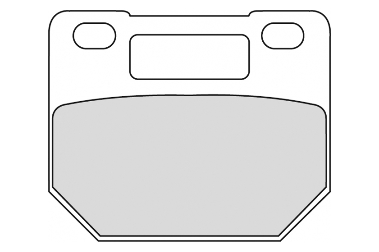 FDB437P BRAKE PADS ORGANIC