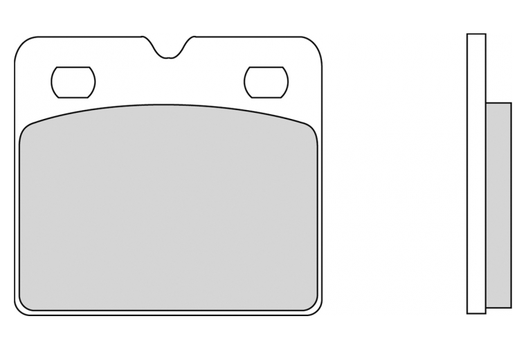 FDB736P BRAKE PADS ORGANIC