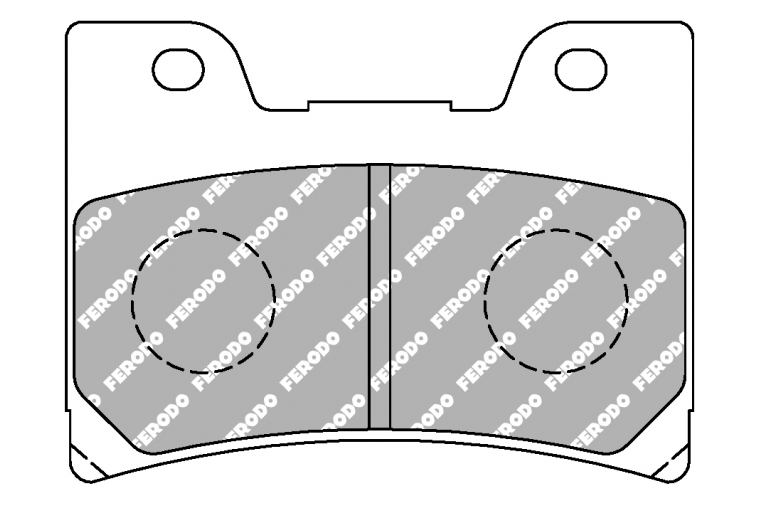 FDB666P BRAKE PADS ORGANIC