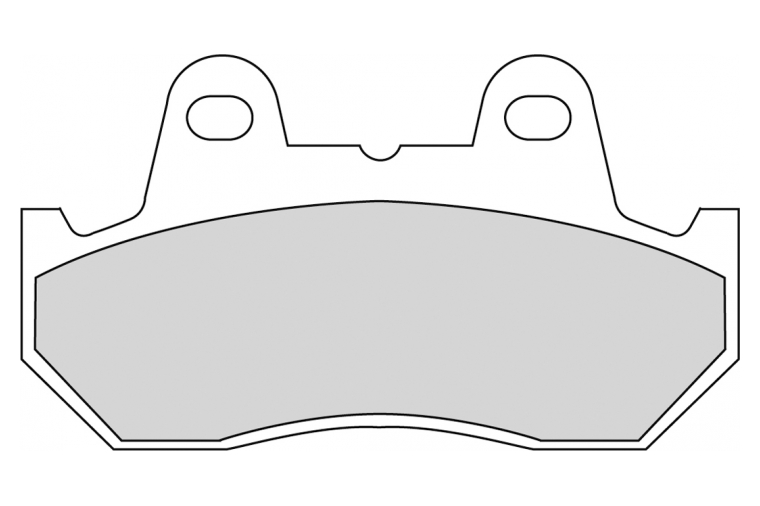 FDB538P BRAKE PADS ORGANIC
