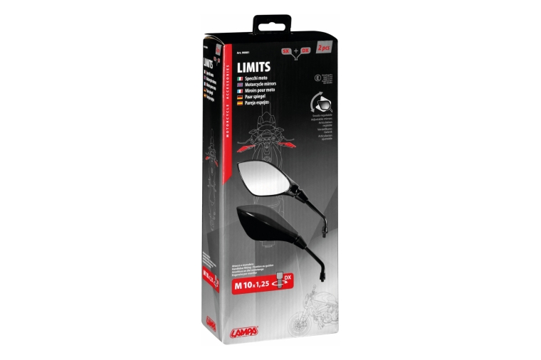 LIMITS, PAIR OF REARVIEW MIRRORS