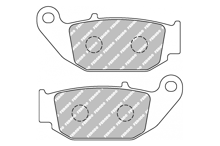 FDB2275P BRAKE PADS ORGANIC