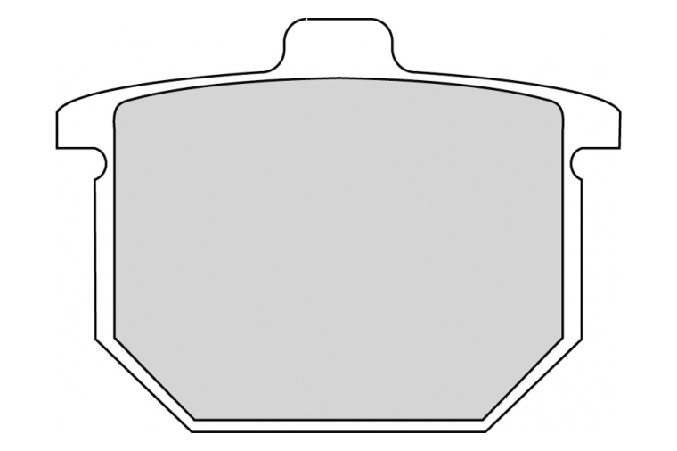 FDB182P BRAKE PADS ORGANIC