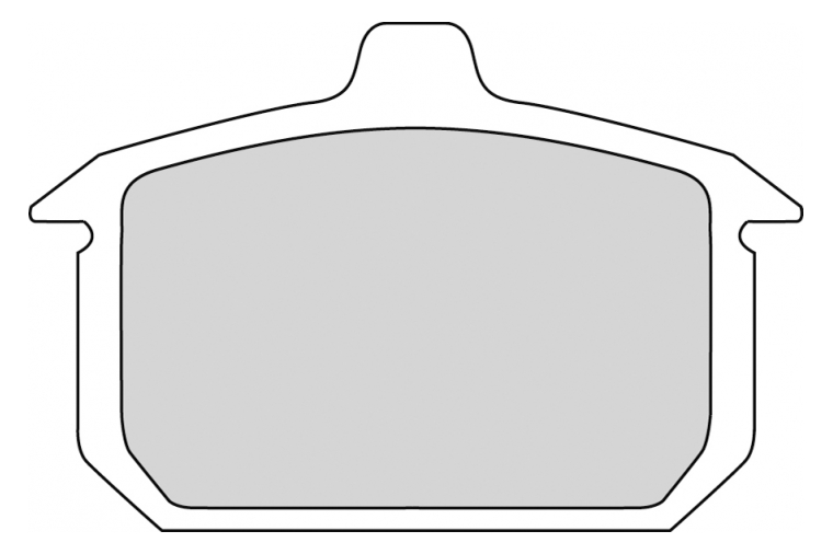 FDB335P BRAKE PADS ORGANIC