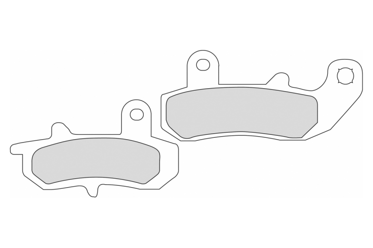 FDB607P BRAKE PADS ORGANIC