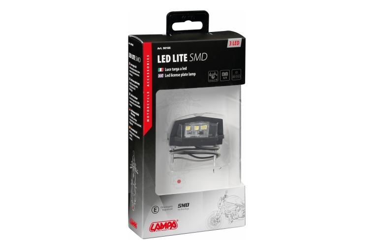 3 LED SMD LICENCE PLATE LAMP - WHITE