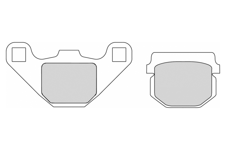 FDB313EF BRAKE PADS ORGANIC