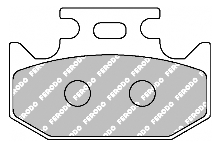 FDB659P BRAKE PADS ORGANIC