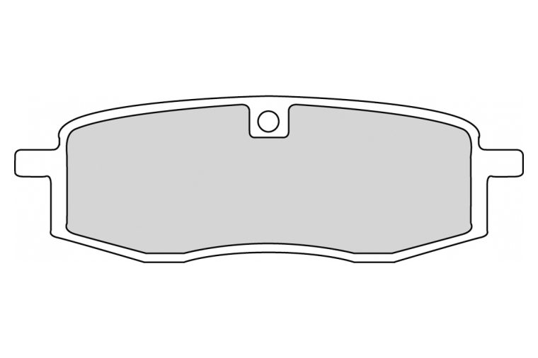 FDB411P BRAKE PADS ORGANIC