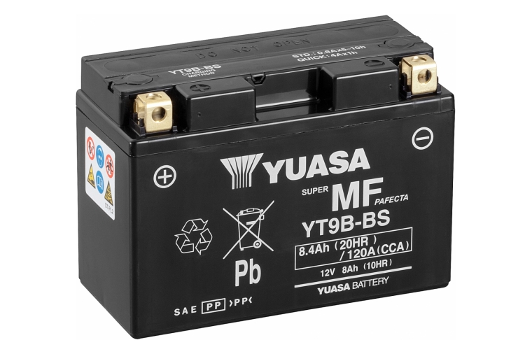 Yuasa YT9B-4 / YT9B-BS (Dry) Motoraccu