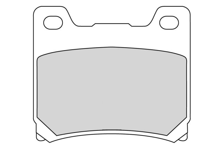 FDB337P BRAKE PADS ORGANIC