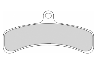 FDB2034P BRAKE PADS ORGANIC