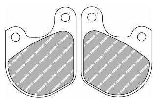 FDB333P BRAKE PADS ORGANIC