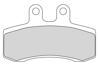 FDB782P BRAKE PADS ORGANIC