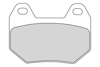FDB2102P BRAKE PADS ORGANIC