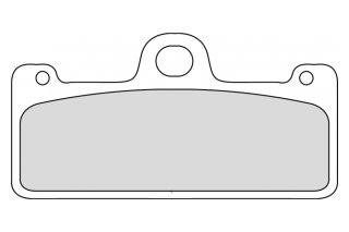 FDB2007P BRAKE PADS ORGANIC