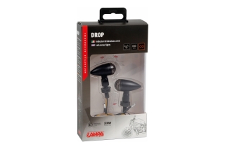 DROP, LED CORNER LIGHTS - BLACK