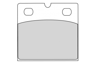 FDB148P BRAKE PADS ORGANIC