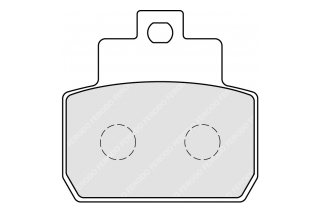FDB2207EF BRAKE PADS ORGANIC