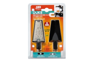 DUKE, LED CORNER LIGHTS - 12V LED - BLACK
