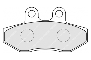 FDB2224P BRAKE PADS ORGANIC
