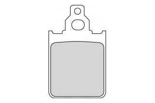 FDB784AG BRAKE PADS ORGANIC