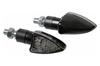 ARROW-2, LED CORNER LIGHTS - 12V LED - BLACK