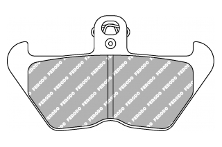 FDB2050P BRAKE PADS ORGANIC