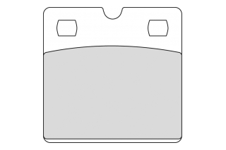 FDB204P BRAKE PADS ORGANIC