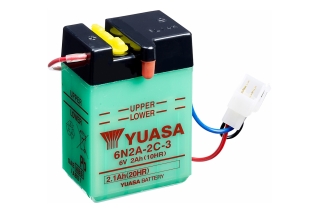 Yuasa 6N2A-2C-3 (Dry) Motoraccu