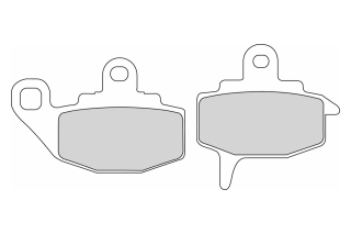 FDB494P BRAKE PADS ORGANIC