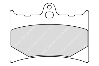 FDB498P BRAKE PADS ORGANIC