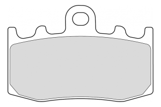 FDB2125P BRAKE PADS ORGANIC