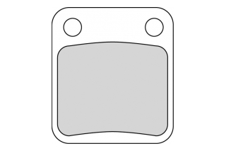 FDB250P BRAKE PADS ORGANIC
