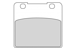 FDB389P BRAKE PADS ORGANIC