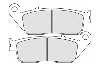 FDB664ST BRAKE PADS SINTER