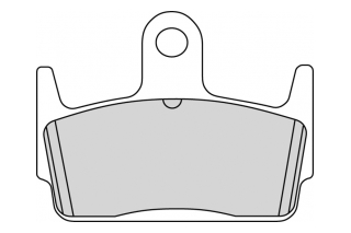 FDB2101AG BRAKE PADS ORGANIC