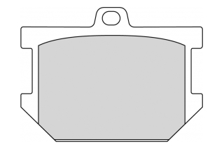 FDB177P BRAKE PADS ORGANIC