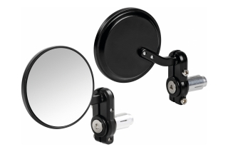 DERNIER, PAIR OF REARVIEW MIRRORS - BLACK
