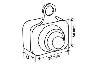 ON & OFF, WATERPROOF SWITCH, 12V - BLACK