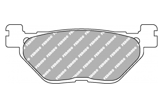 FDB2156P BRAKE PADS ORGANIC