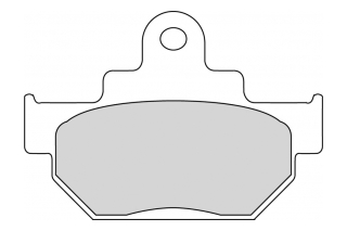 FDB673P BRAKE PADS ORGANIC
