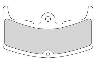 FDB310P BRAKE PADS ORGANIC