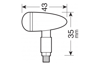 DROP, LED CORNER LIGHTS - BLACK