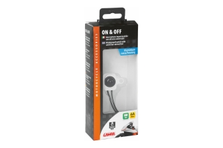 ON & OFF, WATERPROOF SWITCH, 12V - ALUMINIUM