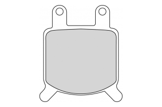 FDB205P BRAKE PADS ORGANIC