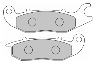 FDB2169EF BRAKE PADS ORGANIC